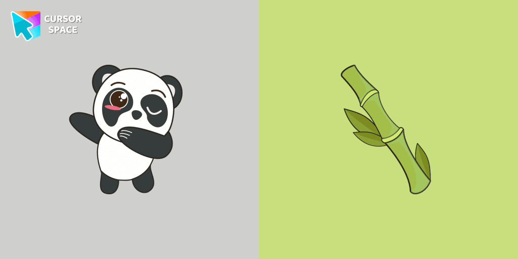 Kawaii Panda cursor
